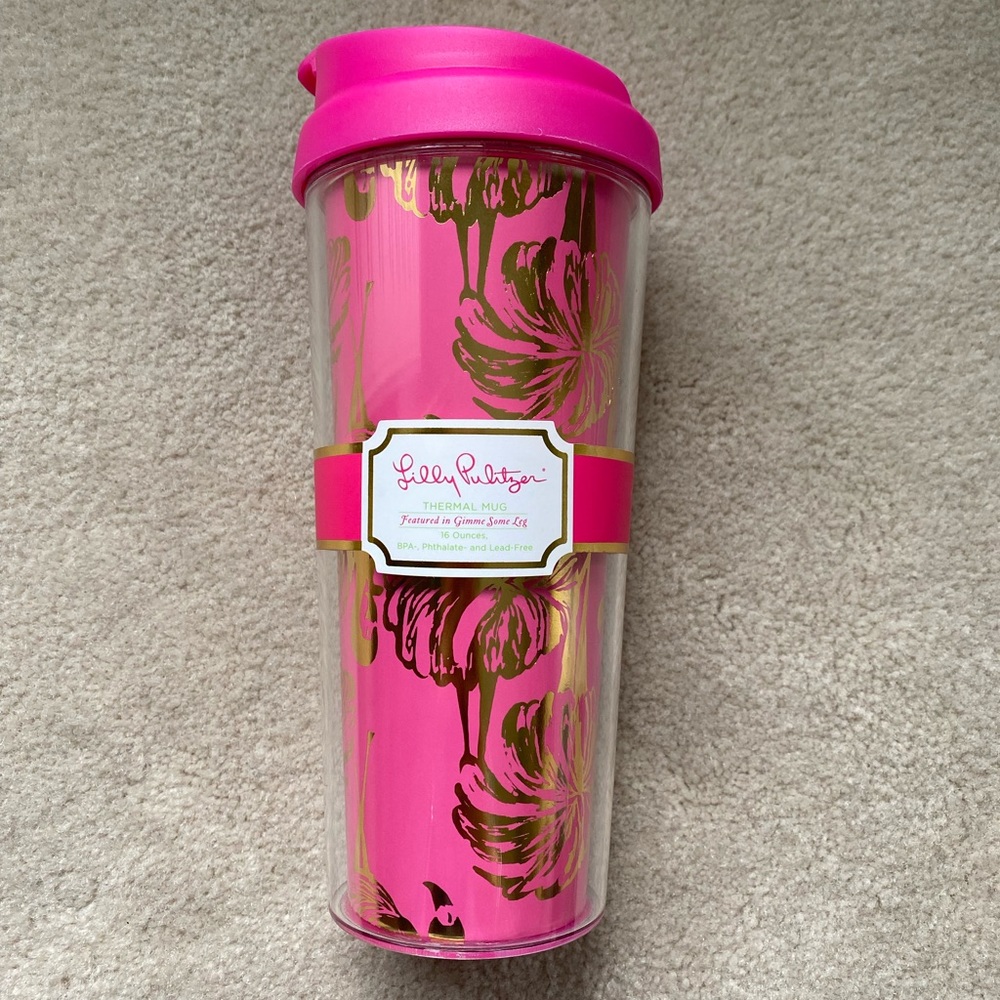 Lilly Pulitzer thermal mug
